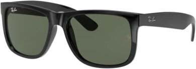 Óculos de Sol Ray-Ban Justin 0RB4165L 601/71 Tamanho 55 / Preto