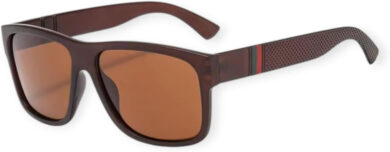 Óculos de Sol Masculino Polarizado Armao Texturizada LukeSports Estilo Esportivo Armao Texturizada